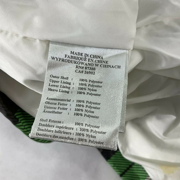 Special Blend Coat Mens Sz M Snowboard Ski 10K Cirrus Green Plaid Functional - Picture 8 of 10